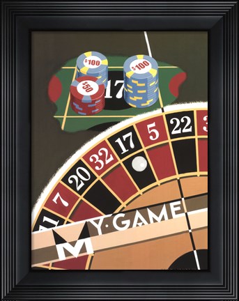 Framed My Game Print