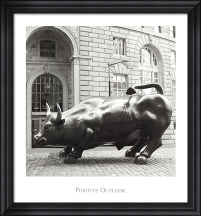 Framed Positive Outlook Print