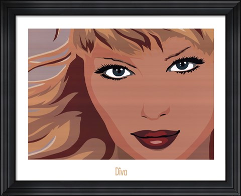 Framed Diva Print