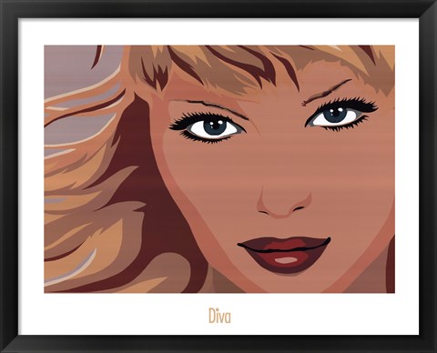 Framed Diva Print