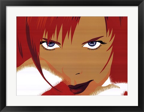 Framed On Fire Print