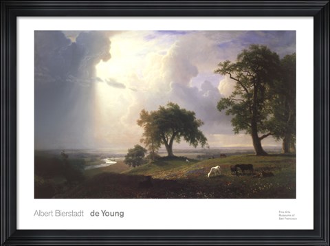 Framed California Spring, 1875 Print