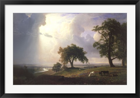 Framed California Spring, 1875 Print