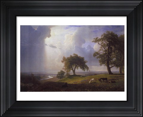 Framed California Spring, 1875 Print