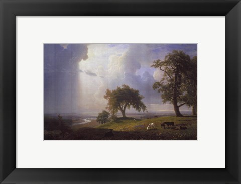 Framed California Spring, 1875 Print