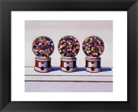 Framed Three Machines, 1963 Print