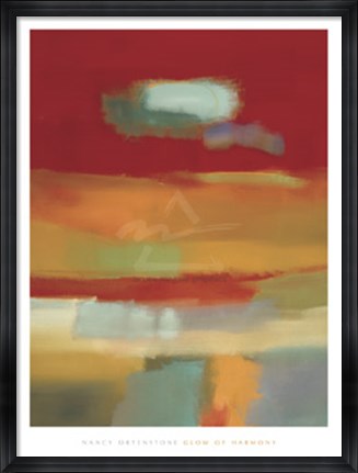 Framed Glow of Harmony Print