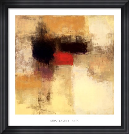 Framed Aria Print