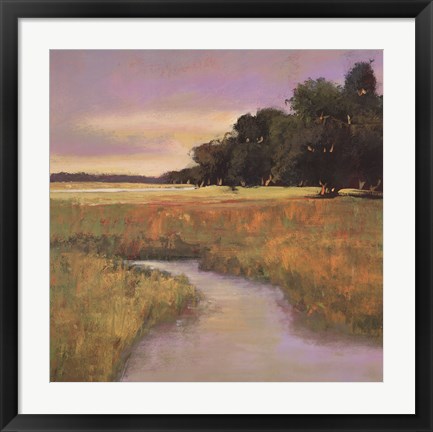 Framed Placid Marsh Print