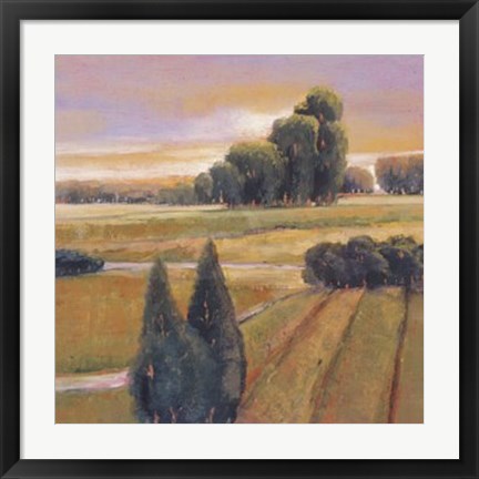 Framed Summer Cypress Print