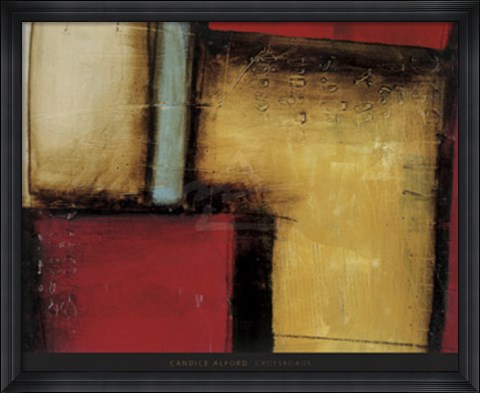 Framed Crossroads Print