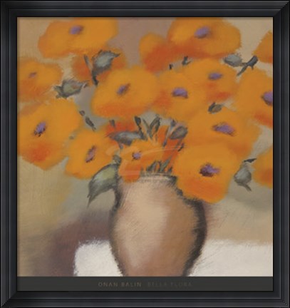 Framed Bella Flora Print