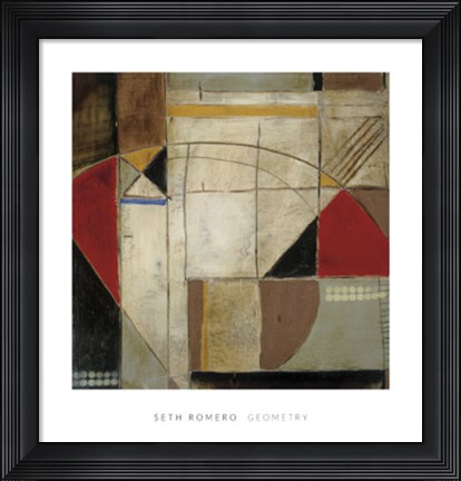 Framed Geometry Print