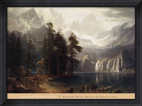 Framed Sierra Nevada Print