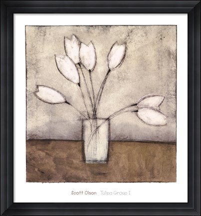 Framed Tulipa Group I Print
