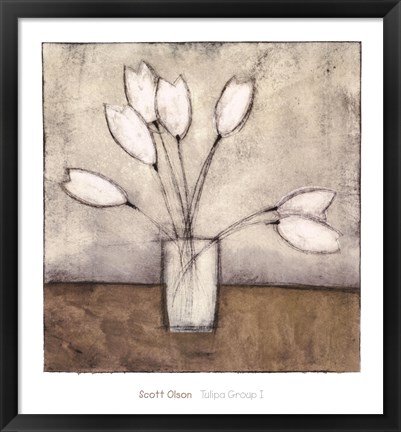 Framed Tulipa Group I Print