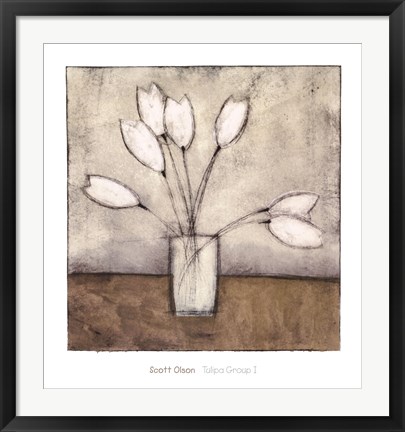 Framed Tulipa Group I Print