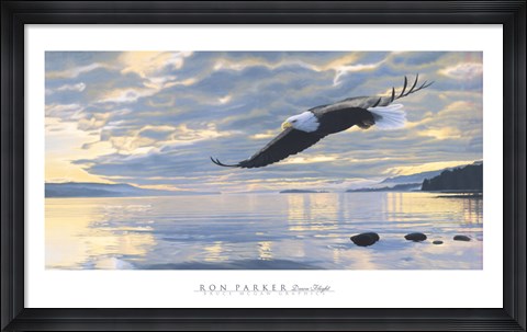 Framed Dawn Flight Print