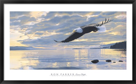 Framed Dawn Flight Print