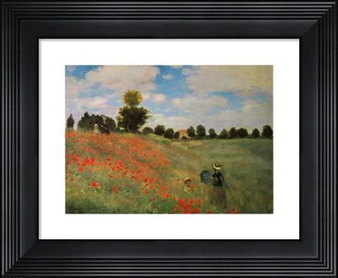 Framed Wild Poppies Print