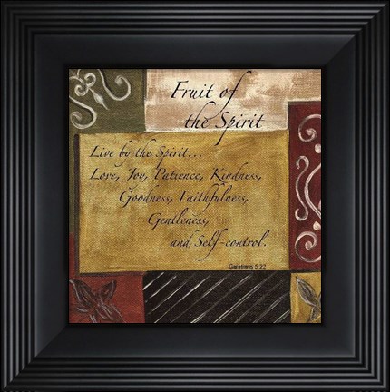 Framed Words to Live By, DcorSpirit Print