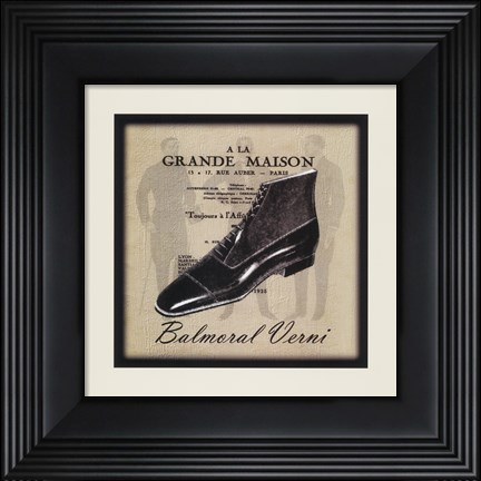 Framed Grande Maison III Print
