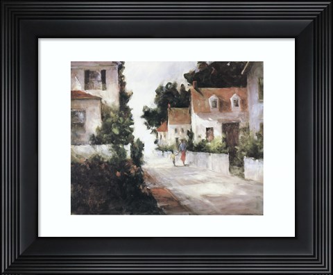Framed On Sea Street Print