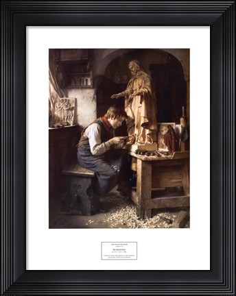 Framed His Madonna, c.1908 Print