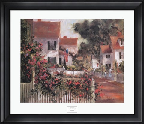 Framed Around the Corner Print