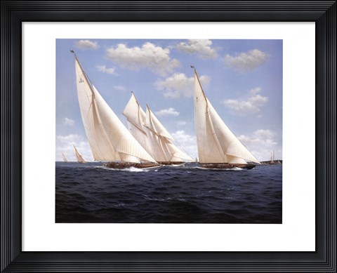 Framed Make Way for Yankee Print