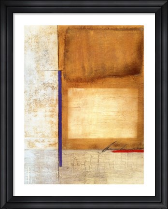 Framed Semaphore I Print