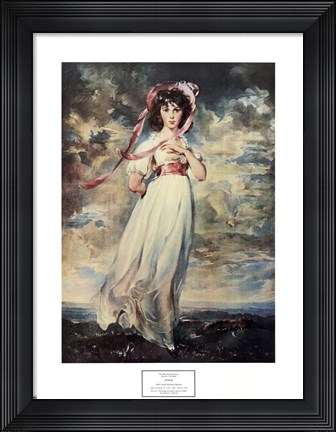 Framed Pinkie, 1794 Print