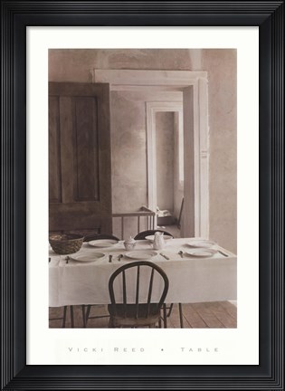 Framed Table Print