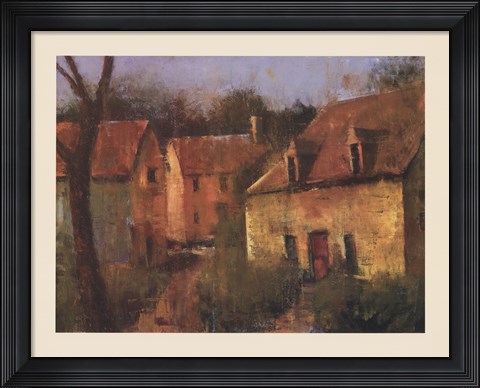 Framed French Farmhouse I Print