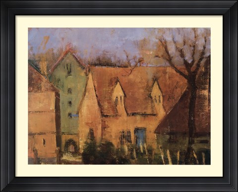 Framed French Farmhouse II Print