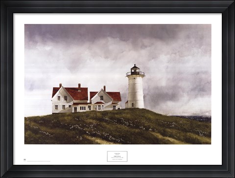Framed Ferry Watch Print