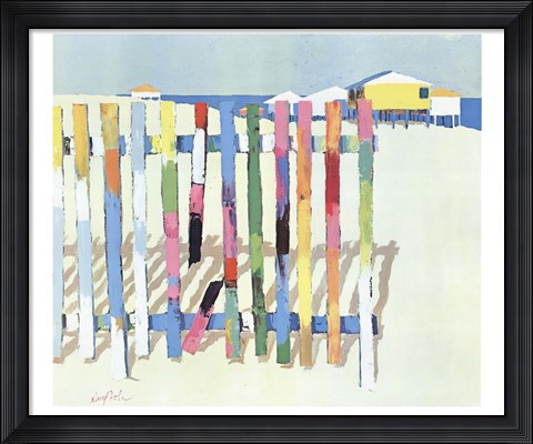 Framed Rainbow Beach, 1977 Print