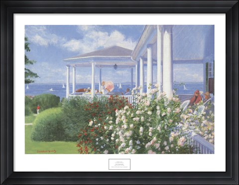 Framed Verandah, 1985 Print