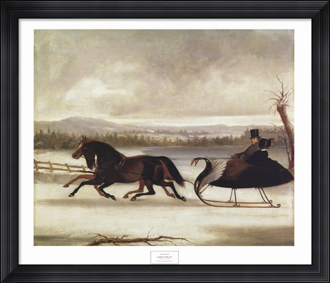 Framed Smart Turn Out Print