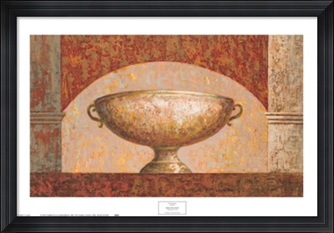 Framed Vessel in Arch I I Print