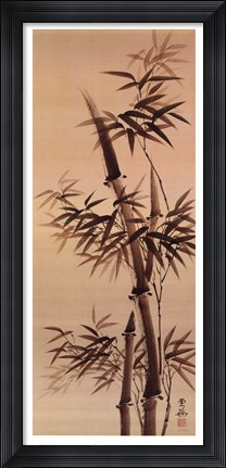 Framed Bamboo Forever I I Print