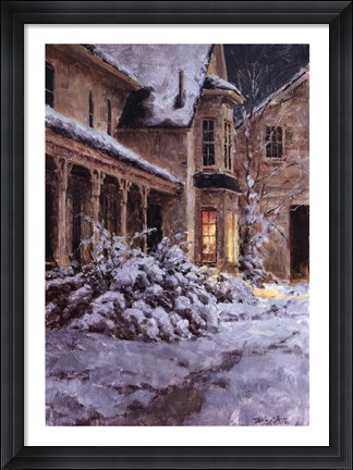 Framed First Snow Print