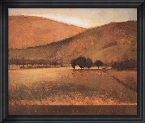 Framed Morning Meadow Print