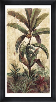Framed Exotic Palms II Print