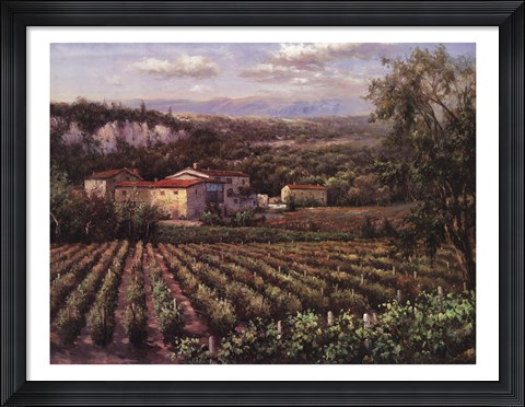 Framed Vino Rosso Print