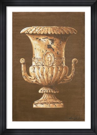 Framed Classic Urn II Print