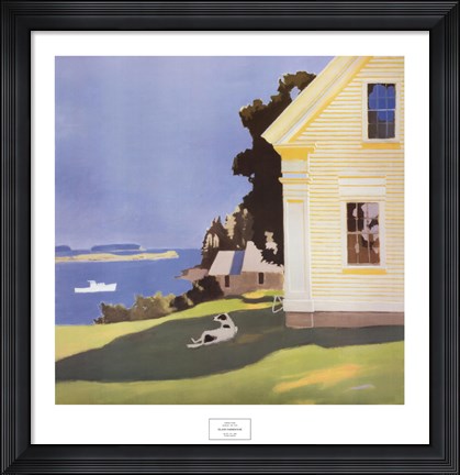 Framed Island Farmhouse, 1969 Print