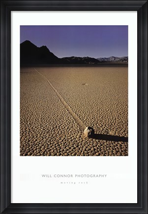 Framed Moving Rock Print