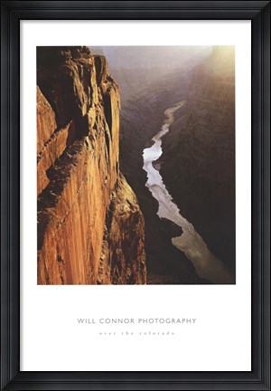 Framed Over the Colorado Print