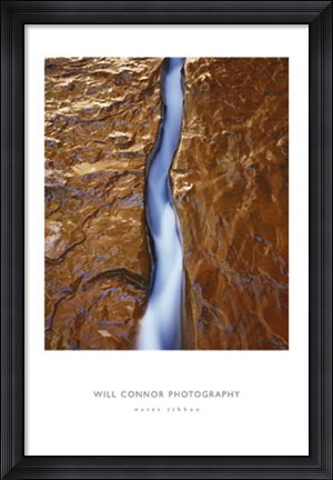 Framed Water Ribbon Print